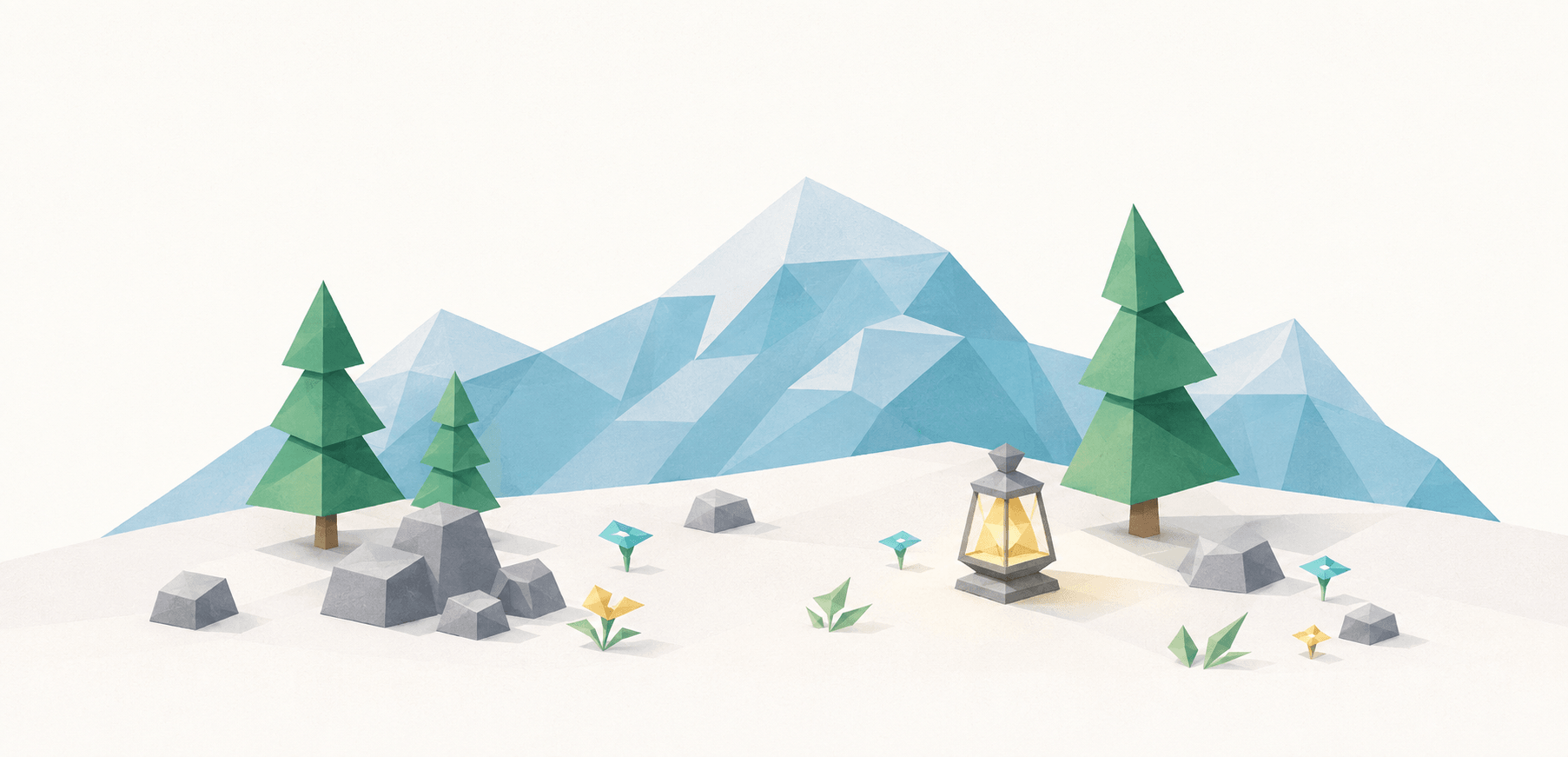 雪山道路旁亮起一盏守护隐私的灯